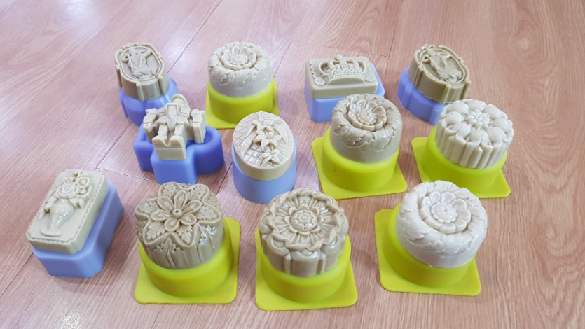 완성된 비누 사진