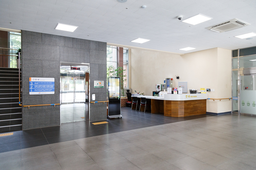 안내데스크 전경사진