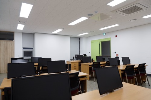 정보화교육실 내부사진