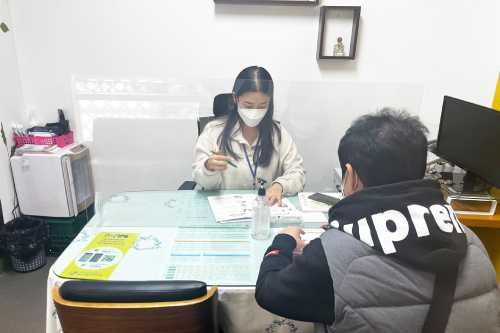 교육이 진행되고있는 사진