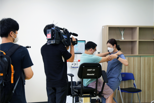 재활프로그램이 진행되고있는 사진